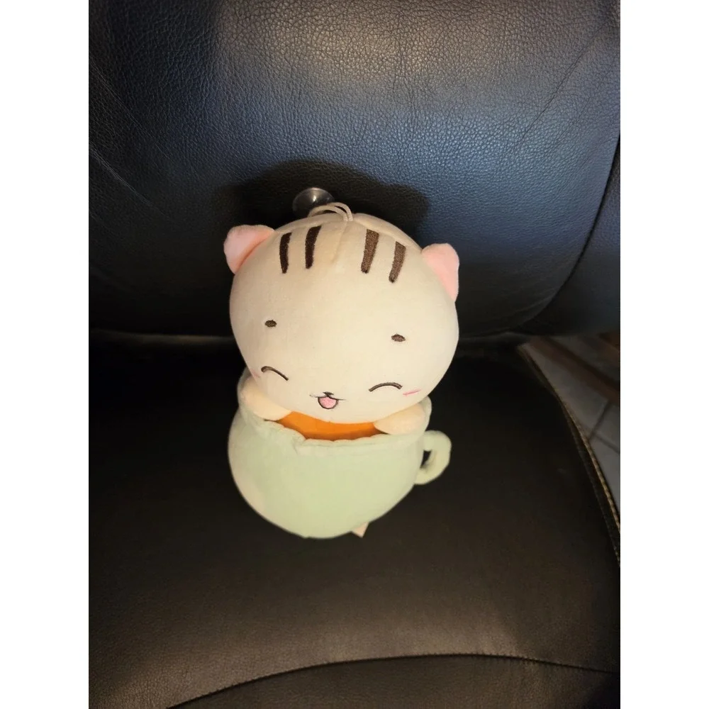 Plush cat In A Cup 11